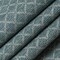 Aqua Performance Pet Friendly Diamond Geometric Chenille Woven Pattern Upholstery Fabric by The Yard - SKU: Brinley Teal